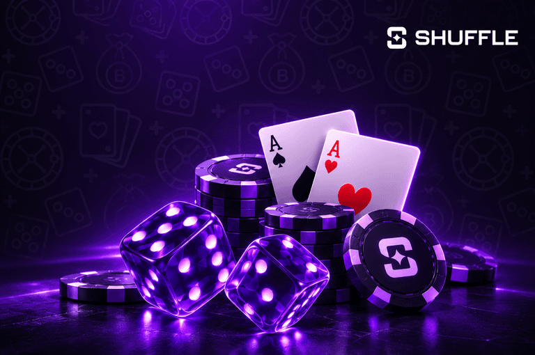 Shuffle Casino App on Mobile Phone