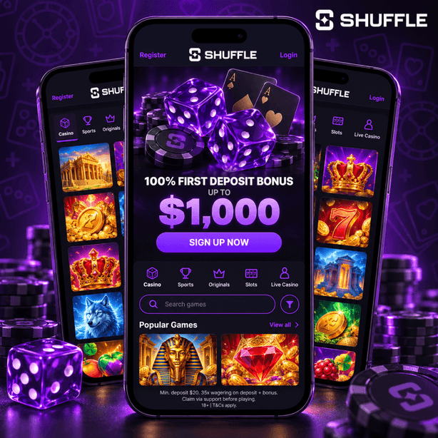 Shuffle Casino Bonuses